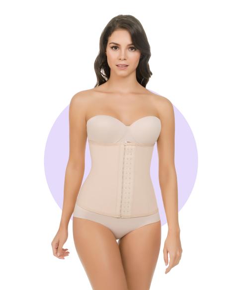 Fajas Colombianas Double Compression Waist Trainer Adjustable